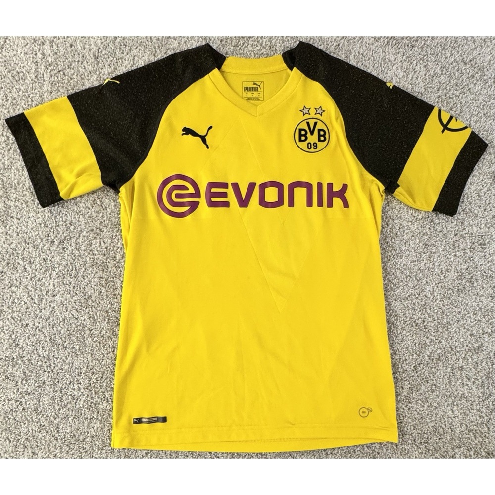 Puma 2018/2019 Borrusia Dortmund Away Shirt Mens Medium Soccer Jersey Kit